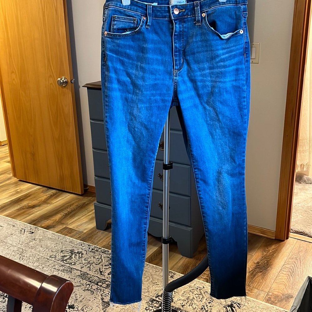 High rise skinny jean
